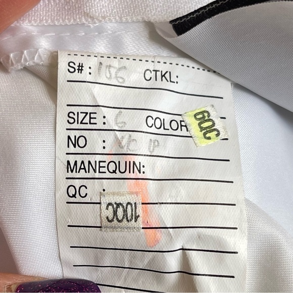 Mori Lee by Madeline Gardner Girls Flower Girl Special Occasion Dress Size 5/6 - Picture 9 of 11